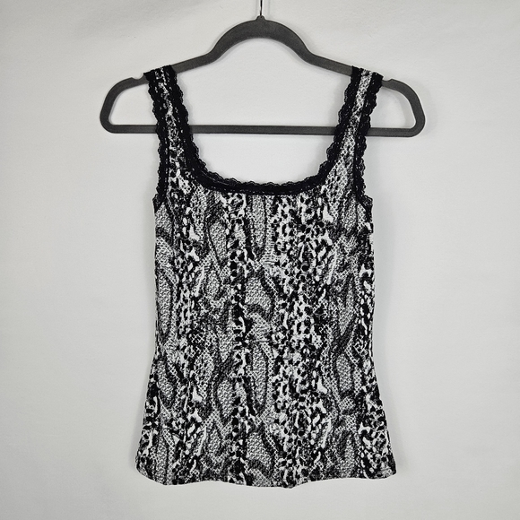 WHBM Snake Jacquard Corset Cami Size M - Picture 4 of 7